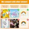 50Pcs Cute Rainbow Stickers for Kids Aesthetic Rainbow Stickers